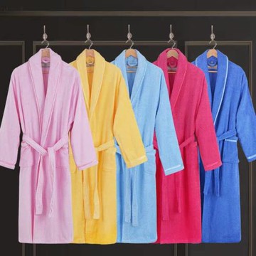 五星級酒店純棉浴袍毛巾料睡袍浴袍男女士秋冬季加厚吸水全棉浴衣