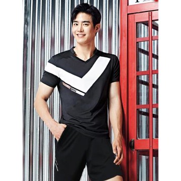 韓版新款速干衣羽毛球服男女款套裝時尚短袖運動服乒乓球訓練隊服