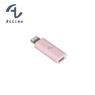 Allite USB C to Lightning 轉接頭（通過 MFi 支援 27W 快充）－寶寶粉