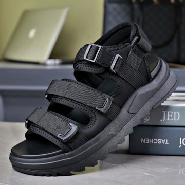 涼鞋夏季男2026新款防滑軟底涼拖鞋男士外穿開車沙灘休閑鞋子男款