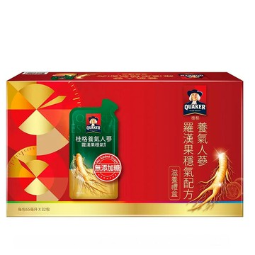 [COSCO代購5] C1142408 桂格 養氣人蔘 羅漢果穩氣配方滋補液 65毫升 X 32包