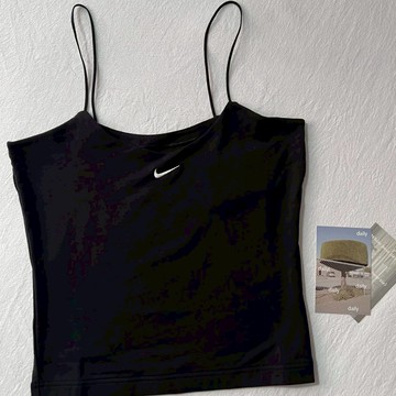 NIKE SPORTSWEAR CHILL KNIT 背心 緊身 細肩帶 KARINA同款 黑/白 FN3686-010 / FN3686-133