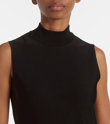 Alaïa Pleated turtleneck top
