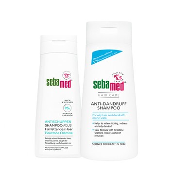 Sebamed 薄荷淨化洗髮露200ml+(洗髮乳/潤髮乳)400ml任選x1