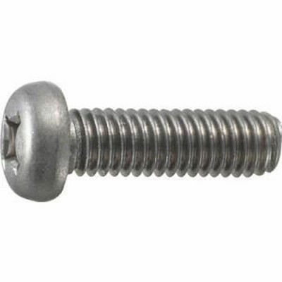 【メール便選択可】トラスコ ナベ頭小ネジ チタン 全ネジ M4×30 6本入 1PK TB91-0430