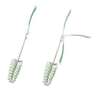 日本 Mameita 茶杯/水壺 2段式 專用清潔刷 KB-459 【RH shop】日本代購