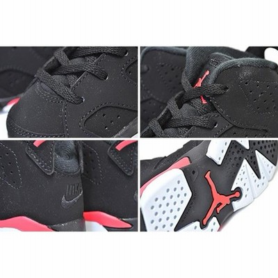 ナイキ ジョーダン 6 トドラー NIKE JORDAN 6 RETRO(TD) black 