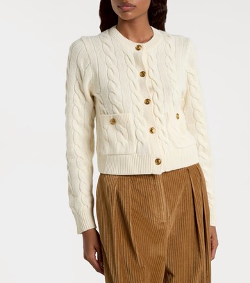 Polo Ralph Lauren Cable-knit wool and cashmere cardigan
