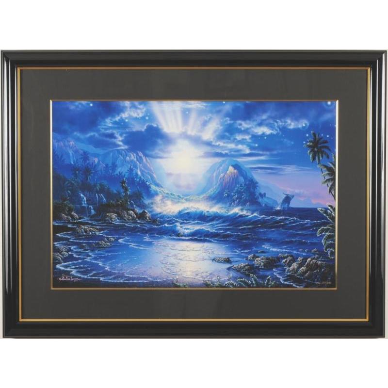 c*1様 ラッセン　ロマンスオブザシー　額装品　アート　ハワイ　風景画　夕日　海 c*1様 ラッセン ロマンスオブザシー 額装品 アート ハワイ 風景
