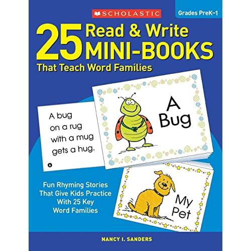 25 Read and Write Mini-Books That Teach Word Families