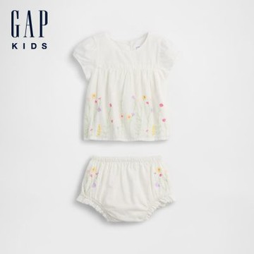 【GAP】嬰兒刺繡花卉套裝-花卉(883542)