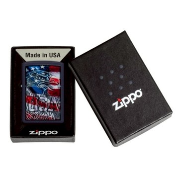 【ZIPPO】  美國雄鷹旗幟 防風打火機【墊腳石】