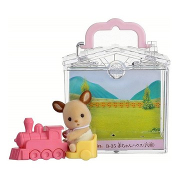 EPOCH Sylvanian Families 森林家族 嬰兒火車提盒 玩具 適用年齡：3歲以上  1盒