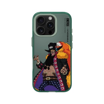 iPhone 16 Pro Clear 憂墨綠 - 航海王 One Piece - 角色系列-黑鬍子