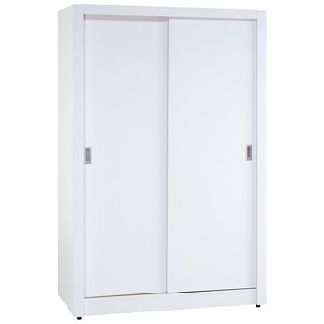 【Hampton 漢汀堡】朵菈白色4尺拉門衣櫥