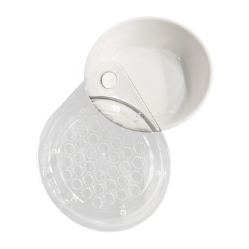 NAKAYA 日本研磨器塑膠磨泥器 6個  白色  1組