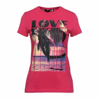 ラブ モスキーノ Love Moschino T シャツ フューシャ 38 コットン 95 ポリウレタン 5 T シャツ 通販 Lineポイント最大get Lineショッピング