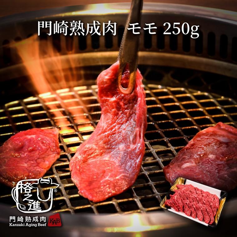 熟成肉 焼肉 和牛 国産 黒毛和牛 ギフト 送料無料 格之進 門崎 モモ （250g）