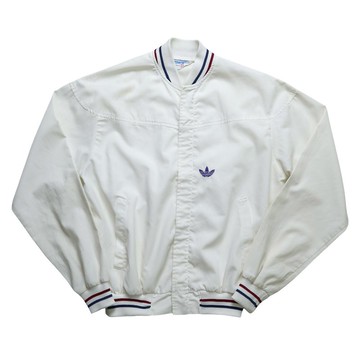 1970s 加拿大製 Adidas刺繡Logo運動外套 Lightning拉鍊