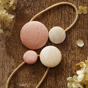 Happy Hair Ornament Kimono 髮帶 高級菊分絲綢