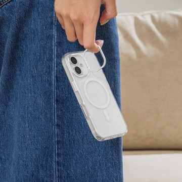 iPhone 17 LenStand M 鏡頭支架防摔手機殼 Pro 珊瑚