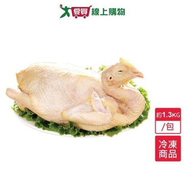 大成鹿野土雞1.3~1.5KG/隻【愛買冷凍】