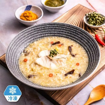【Hi-Q fresh健康鱻食】青花椒龍虎斑魚片糙米粥 400g 〔冷凍出貨〕#1-2人份