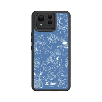 Zenfone 11 Ultra SolidSuit 黑 - 迪士尼-史迪奇 Disney Stitch - 夏威夷系列-線稿