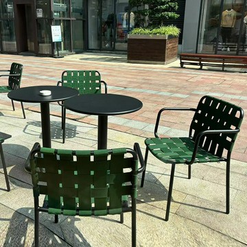 戶外桌椅庭院別墅餐廳花園民宿防水防曬藤椅咖啡廳休閑外擺餐桌椅[DD050209]