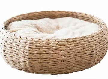 [COSCO代購6] W137771 PetPals 紙繩編織圓型貓窩