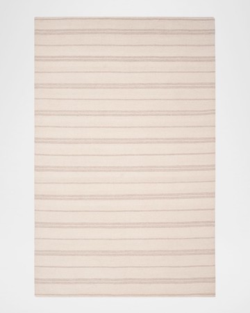 Brett Stripe Flat-Weave Rug, 6' x 9'