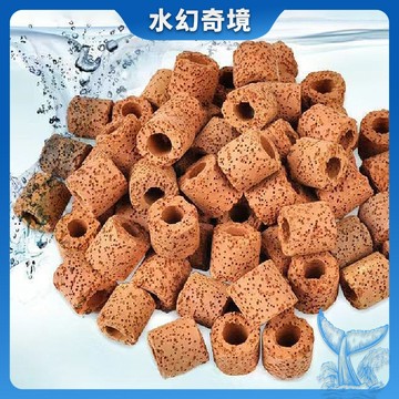 【水幻奇境】濾材 多孔陶瓷環 生物環 培菌濾材 硝化菌 過濾 細菌屋