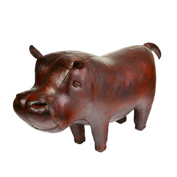 Hippo 河馬 手工皮革凳（標準）