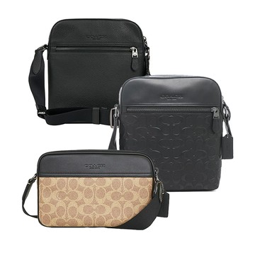 COACH 經典皮革斜背包肩背包 多款可選