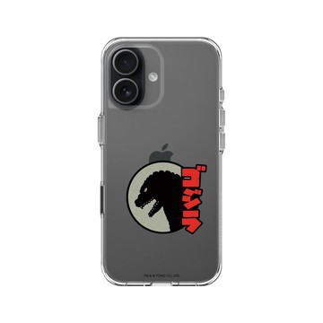 iPhone 17 Clear Case（相機按鈕） 透明 - 哥吉拉 Godzilla - 哥吉拉之影