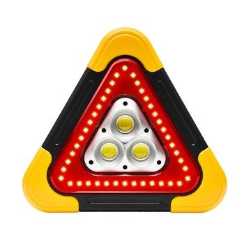 大業流通 太陽能站立/手提兩用3合1警示燈 附USB充電線  1個