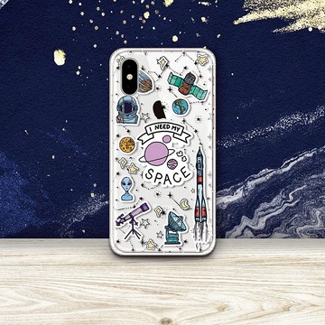 玩色塗鴉 四底色可選 支援各品牌手機殼CSAR21~24