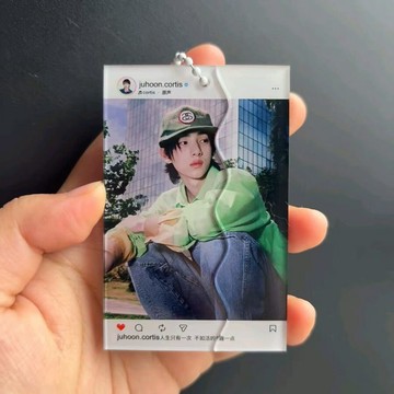 春季上新🌸桃園出貨🌸新款CORTIS周邊金主訓嚴成玹飯制亞克力抽拉鑰匙扣裝飾禮物送朋友