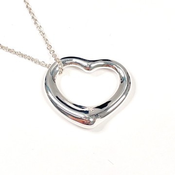 【日本直送 狀況極佳二手品】蒂芙尼 TIFFANY&Co. 項鍊 經典心形 艾爾莎‧佩提 銀 925 專業翻新處理