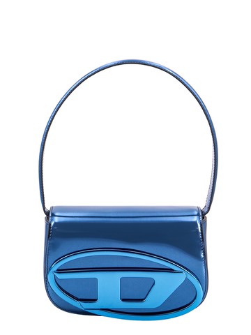 Diesel 1dr Metallic Leather Shoulder Bag