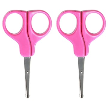 Basilic 貝喜力克 幼兒安全剪刀 不鏽鋼+PP材質 安全刀頭設計  顏色隨機  2支