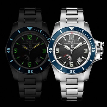 BALL 波爾 Engineer Hydrocarbon Hunley系列 限量 天文台認證潛水機械腕錶 1212購物節 送禮推薦-42mm PM2096B-S2J-BK