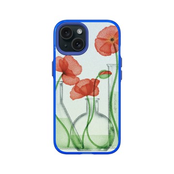 iPhone 15 Clear 激光藍 - Sarah Mafféïs - 罌粟