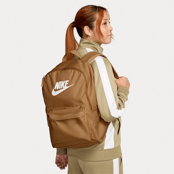 【NIKE】NK HERITAGE BKPK 後背包 筆電包 咖啡棕 書包 休閒 運動 DC4244-224