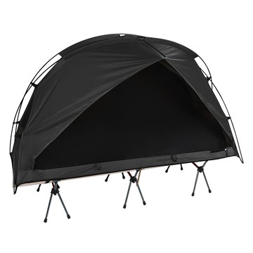 Ape to Camper Hug 單人行軍床帳篷  黑色  1人