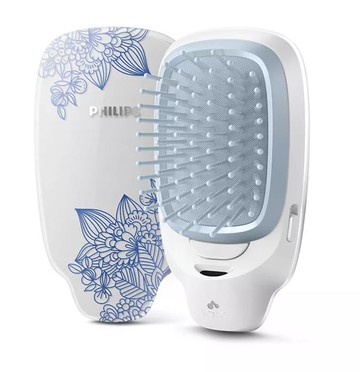 【限時特賣 梳髮=護髮】PHILIPS 飛利浦時尚負離子電動魔法梳 HP4722