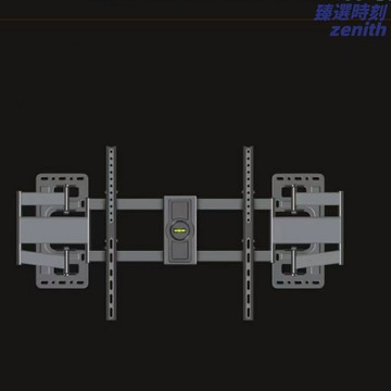 【超薄嵌入式】電視伸縮掛架 電視支架 伸縮支架 旋轉支架 嵌入式支架 影視牆專用 55-120寸 承重80kg 左右旋轉 隱藏線纜