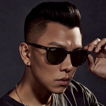 【RayBan】RB4306F 601/9A#54mm#E.SO瘦子同款偏光太陽眼鏡(黑|G-15綠片)#金橘眼鏡