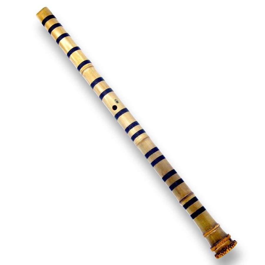 Kukyo Zen Shakuhachi Pentatonic end-blown flute with natura bell root. KINK