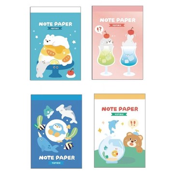 優遊趣 48入萬用便條紙 (款式隨機出貨)